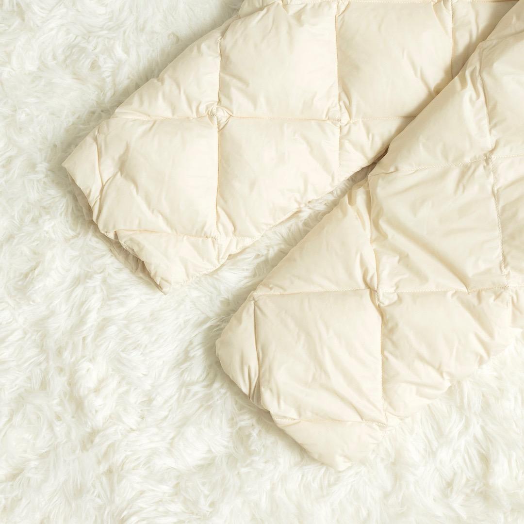 タグ付き ノーリーズ TAION 別注 ダイヤキルトスタンドロングダウン コート