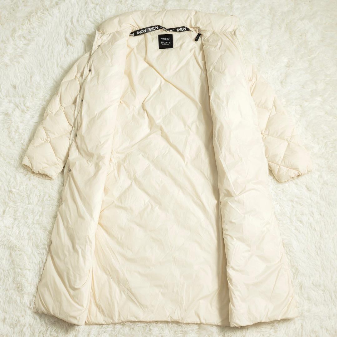 タグ付き ノーリーズ TAION 別注 ダイヤキルトスタンドロングダウン コート