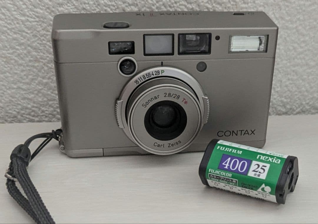 【動作確認済】CONTAX Tix APSフィルムカメラ　中古