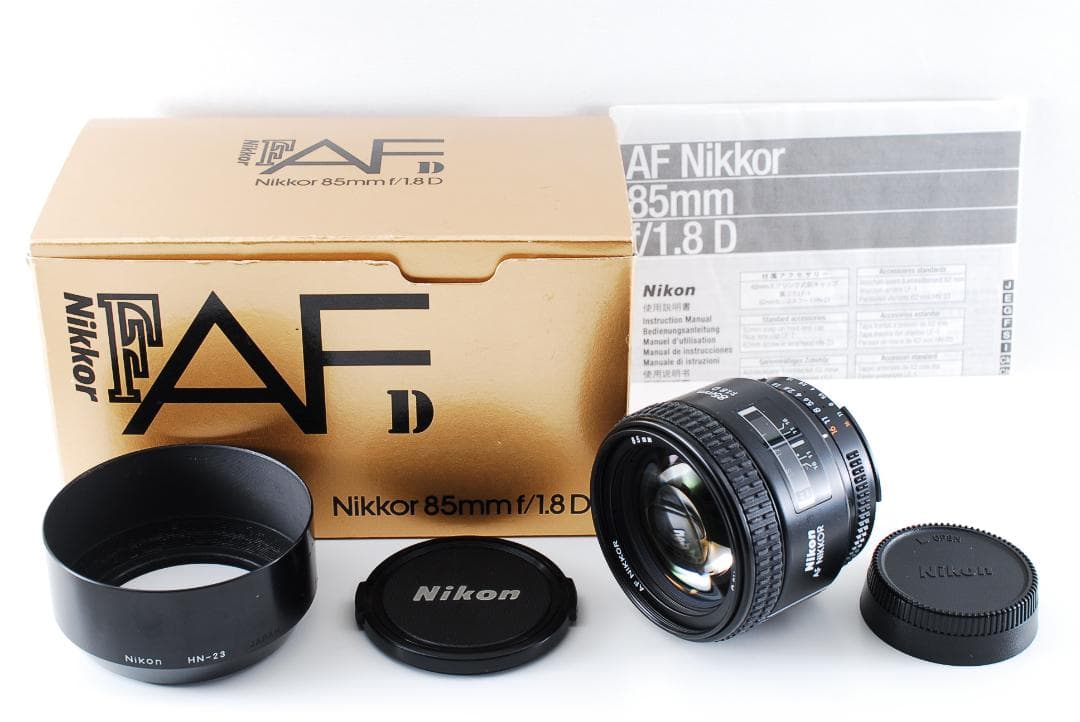 ニコン Nikon AF Nikkor 85mm F1.8D Lens