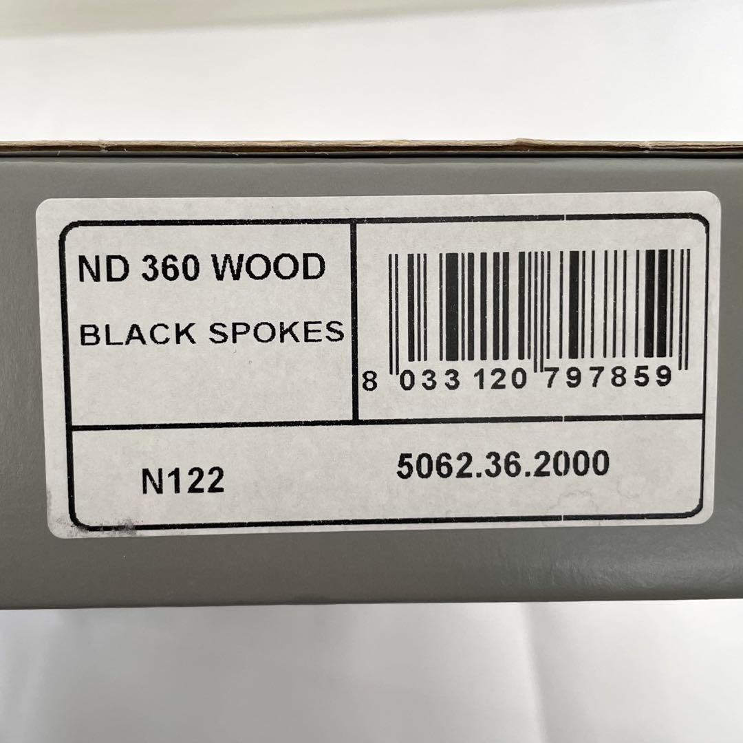 NARDI ステアリング 360 WOOD BLACK SPOKES N122