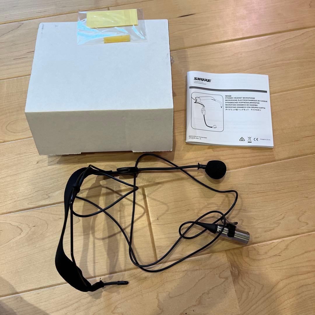 SHURE マイクロホン XLRケーブル WH20XLR