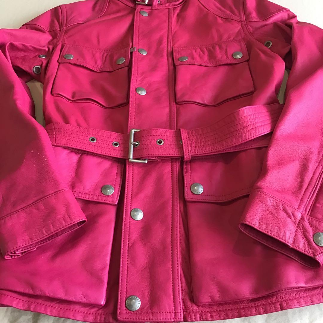 ラルフローレン モーターサイクルジャケット 羊革 レザージャケット 革ジャン