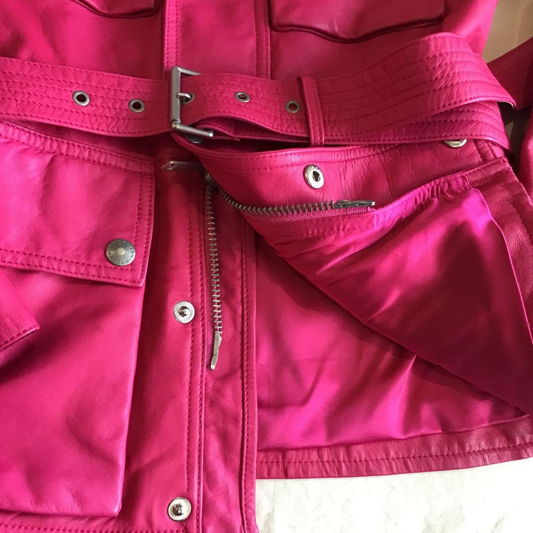 ラルフローレン モーターサイクルジャケット 羊革 レザージャケット 革ジャン