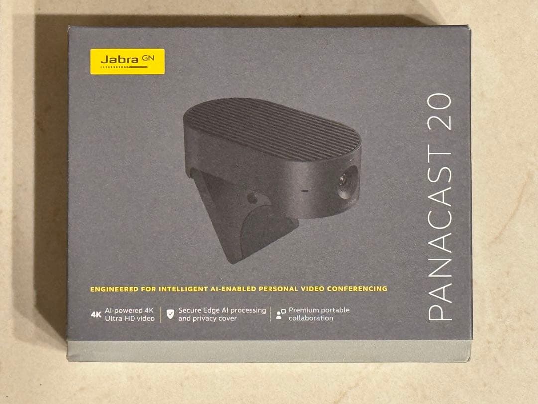 Jabra PANACAST 20 4K Webカメラ