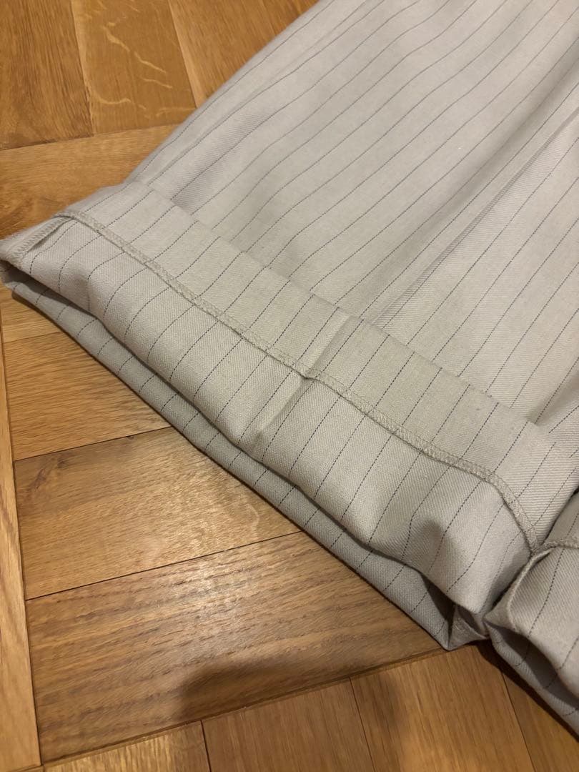 NOBLE 麻ストレッチピークドラペルダブルジャケット✖️ 麻ストレッチパンツ