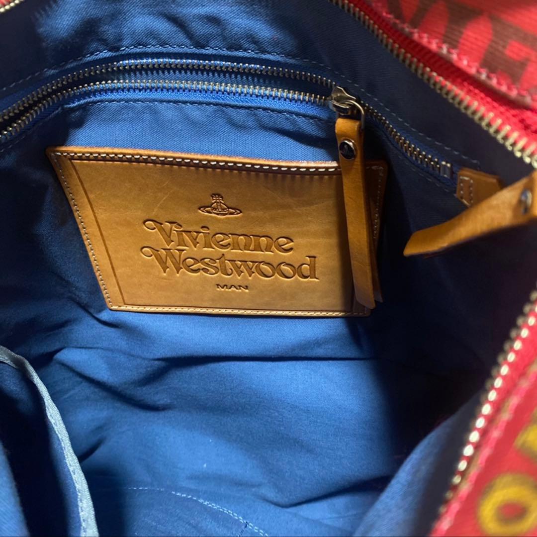 f*t様 【美品】ロゴプリントが特徴的Vivienne Westwood ショル