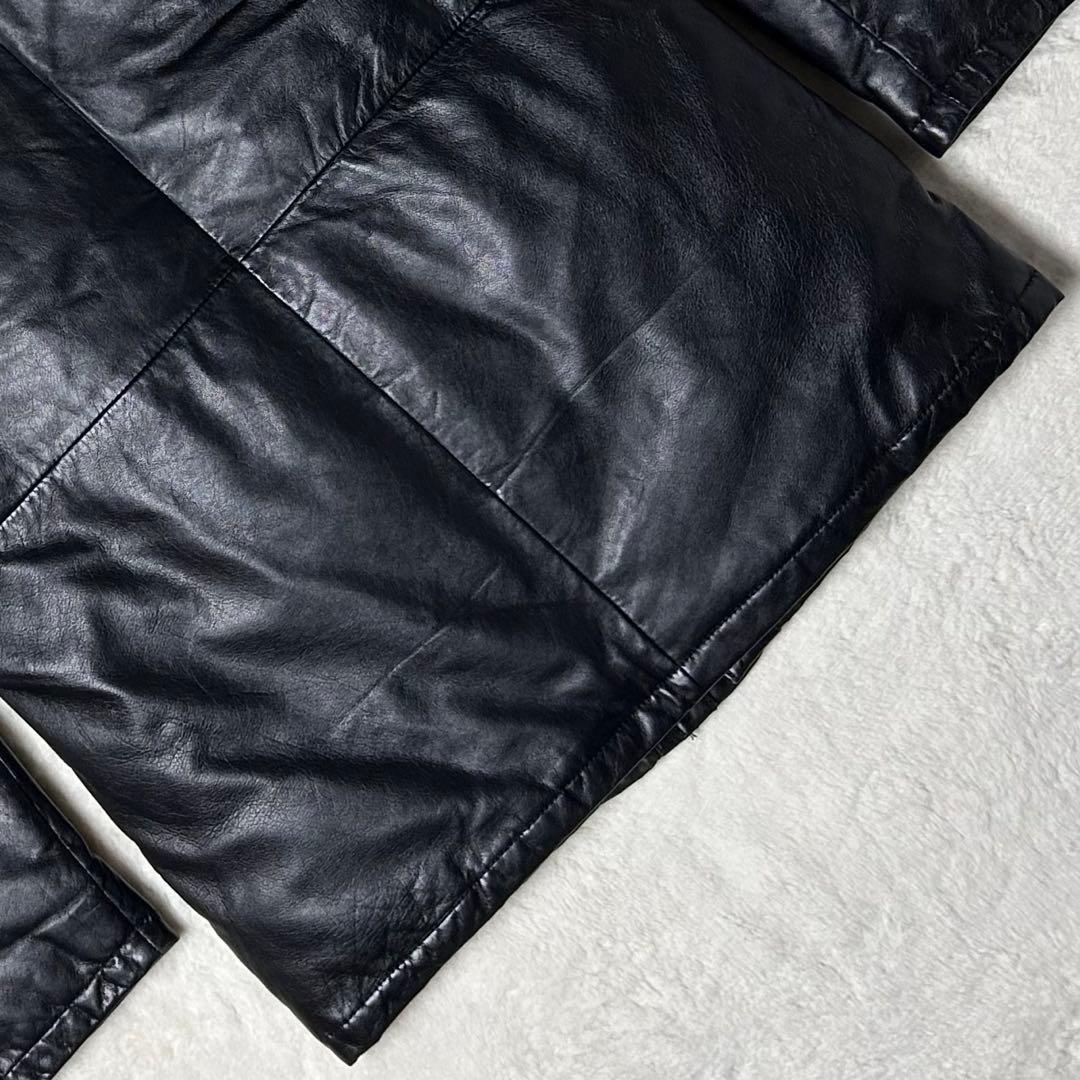 上質‼️ barassiバラシ ミラノ イタリア製 シープスキン ダウンコート