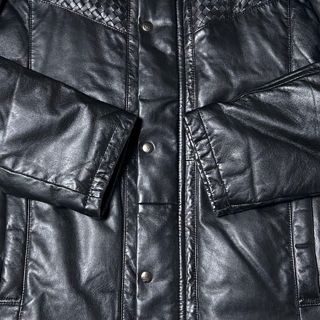 上質‼️ barassiバラシ ミラノ イタリア製 シープスキン ダウンコート