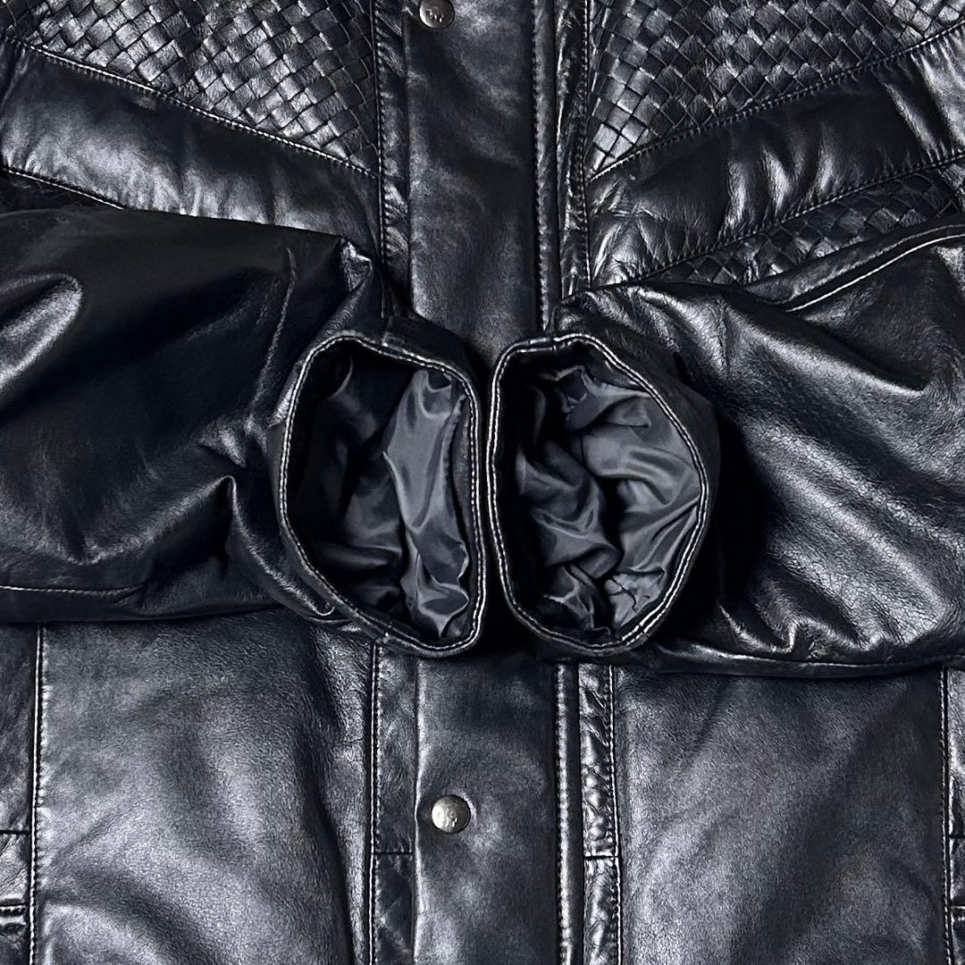 上質‼️ barassiバラシ ミラノ イタリア製 シープスキン ダウンコート