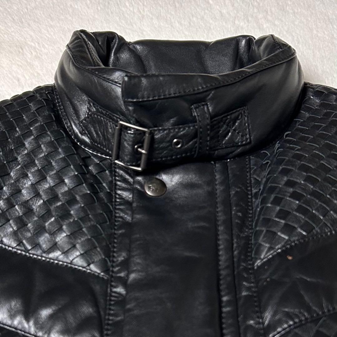 上質‼️ barassiバラシ ミラノ イタリア製 シープスキン ダウンコート