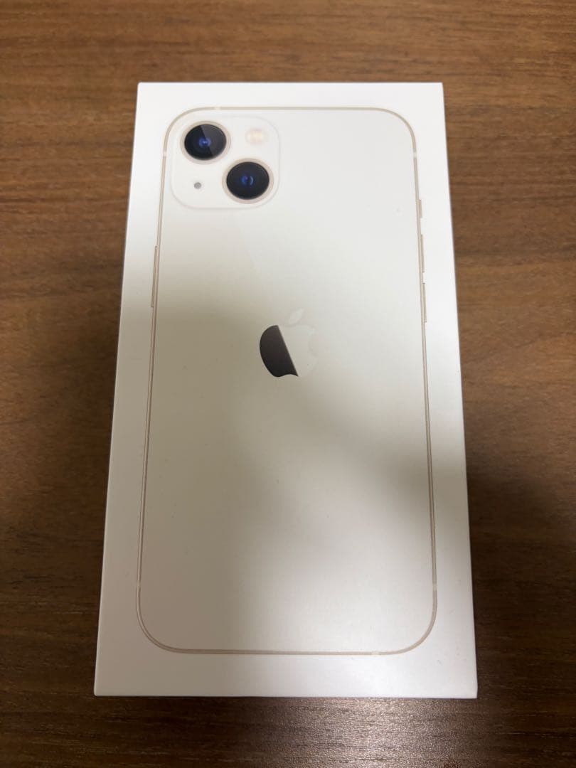 Apple iPhone 13 ホワイト 本体　箱あり