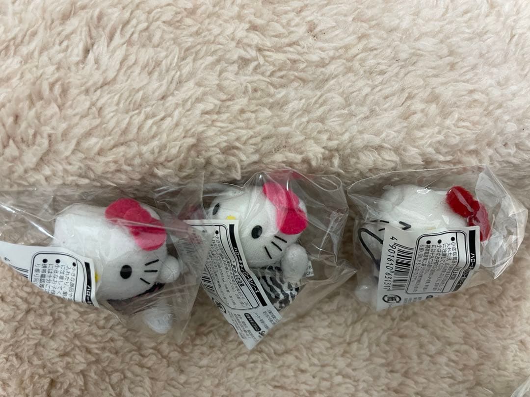 激レア！ハローキティマスコットストラップ ピロー風シリーズ10個セット