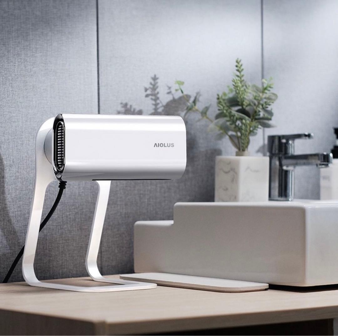 【ほぼ新品】7千円引！AIOLUS家庭用コンパクトハンドドライヤー・箱付き