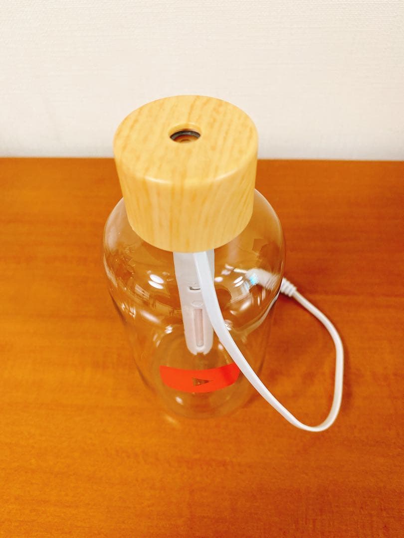 激レア非売品★新品未使用★YouTubeロゴ入り【木目調クリアボトル型・加湿器】