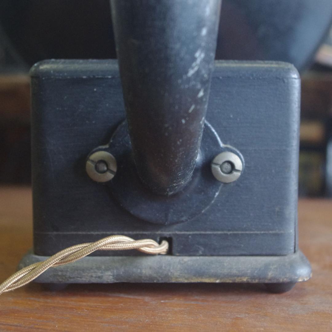 ヴィンテージ ホーンスピーカー 米国 DICTOGRAPH製 ラジオ SP-01