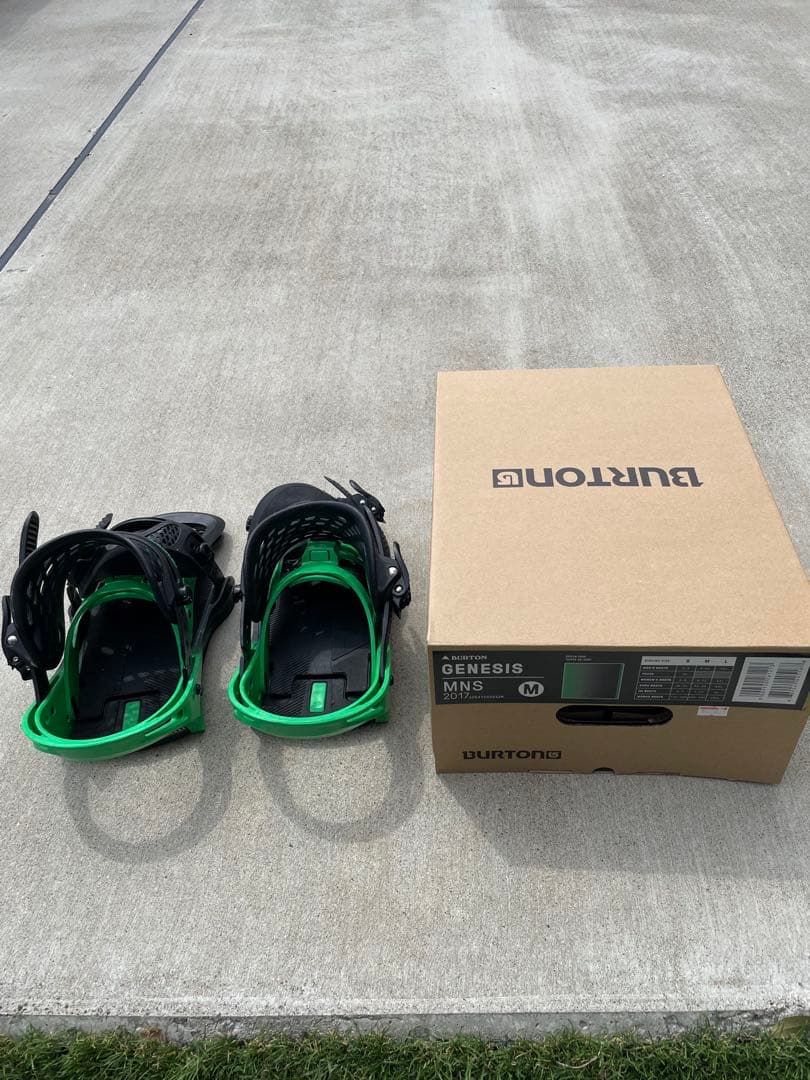 BURTON GENESIS Mサイズ ビンディング 2017