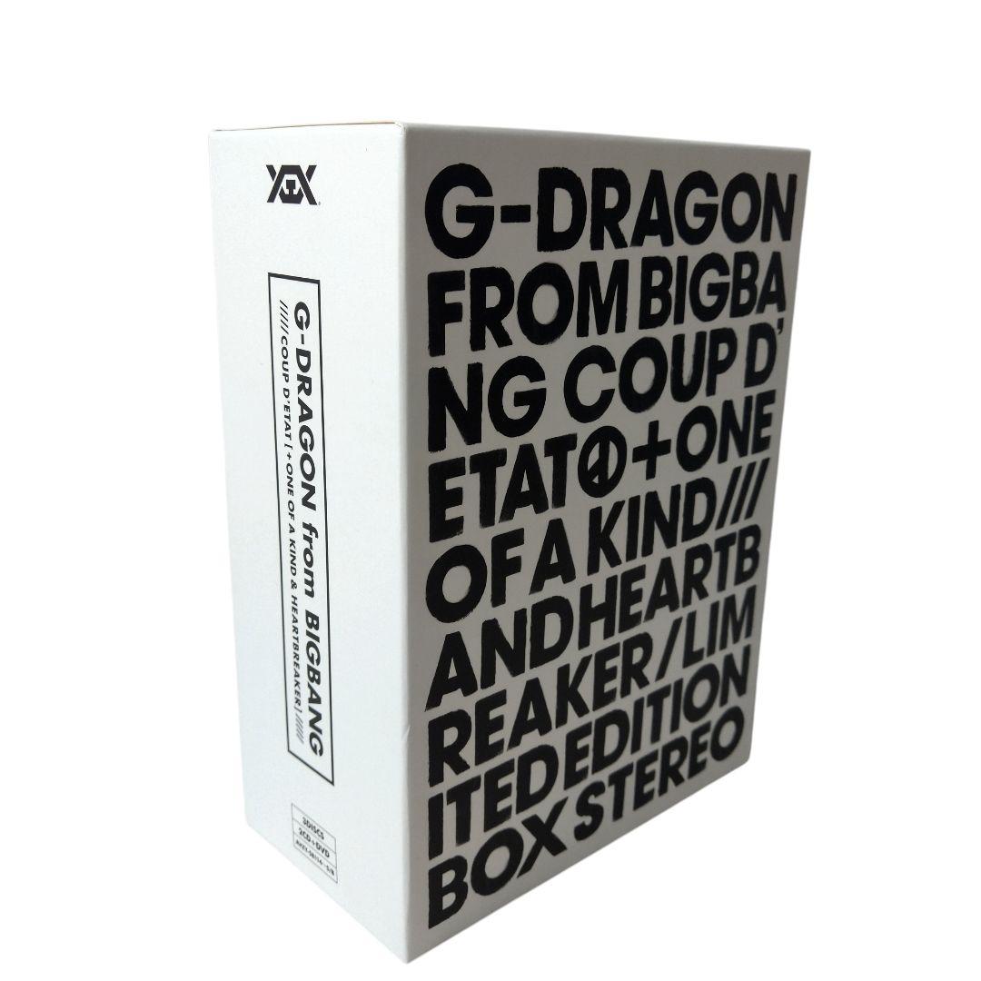 G-DRAGON COUP D’ETAT 限定BOX CD＋DVD オマケ多数