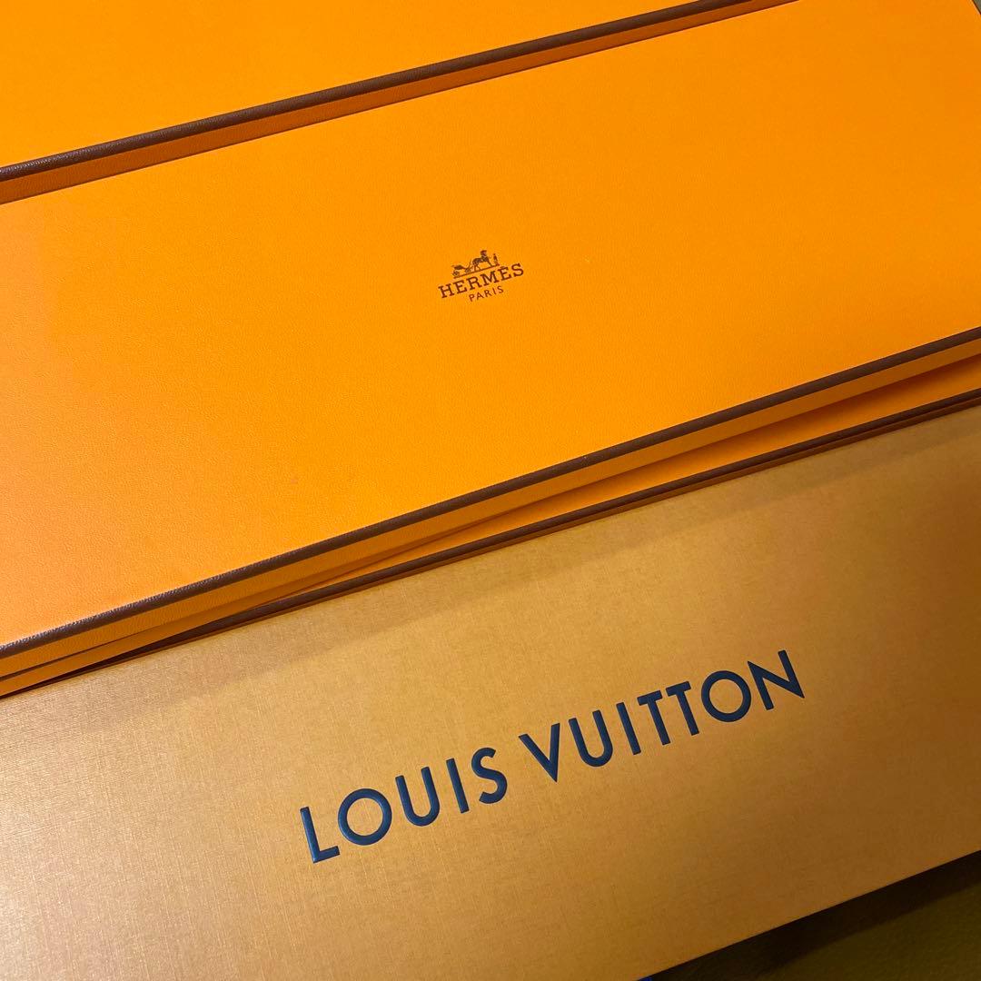 エルメスHERMES ルイヴィトン　ネクタイ 空箱紙袋 21点セット