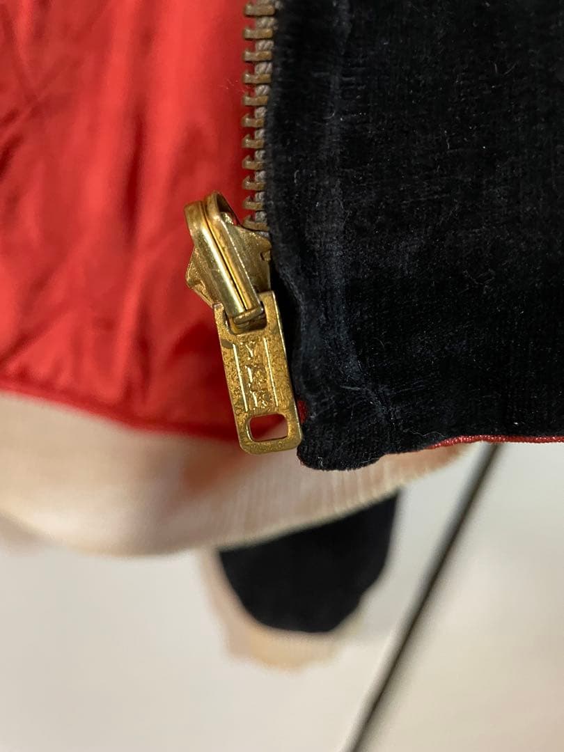 【難あり】vintage Late 50s-60s スカジャン ドラゴン 別珍