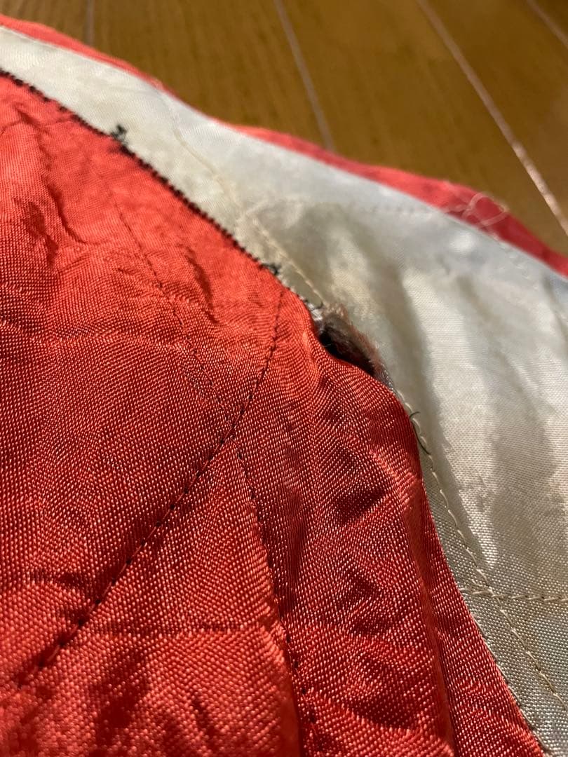 【難あり】vintage Late 50s-60s スカジャン ドラゴン 別珍