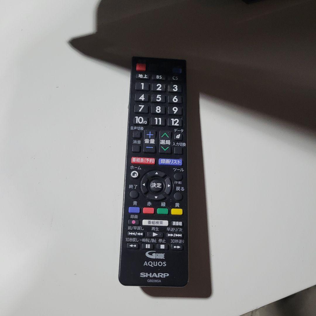 AQUOS 32型 液晶テレビ LC-32H40 17年製リモコン付動作確認済み