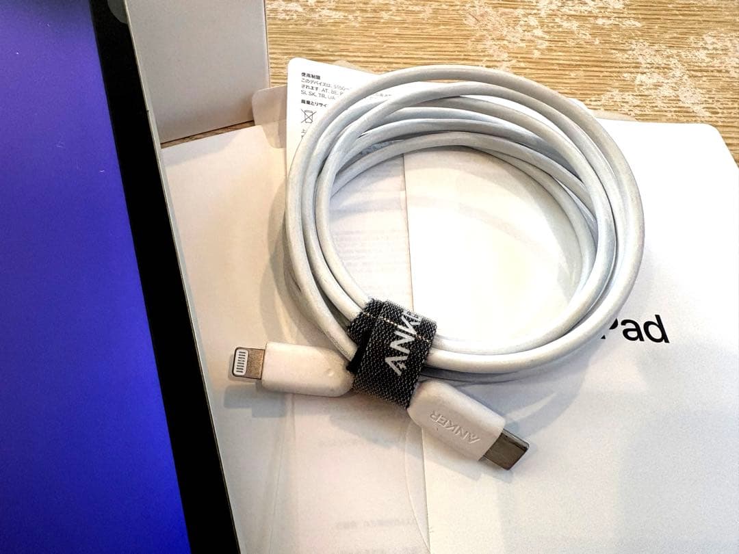y*u様 ⭐️ iPad 第9世代　シルバー 本体と充電ケーブル付き⭐️
