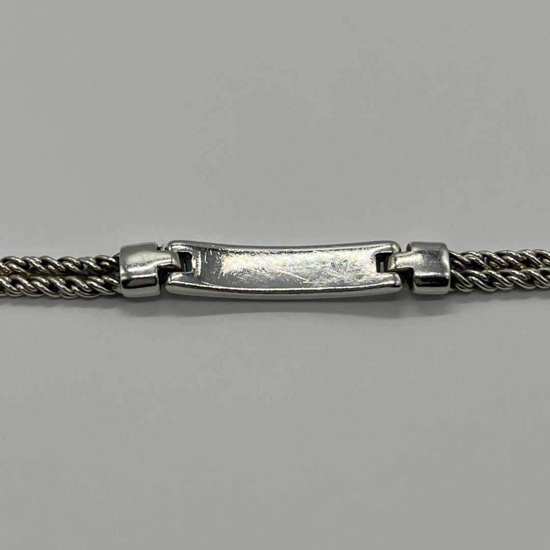 ティファニー TIFFANY ダブルロープ IDブレスレット SV925 希少