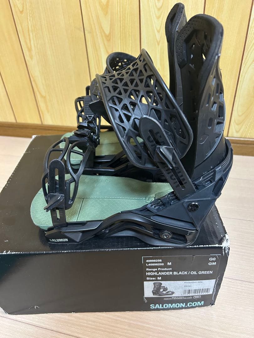 サロモン　ハイランダー　ビンディング