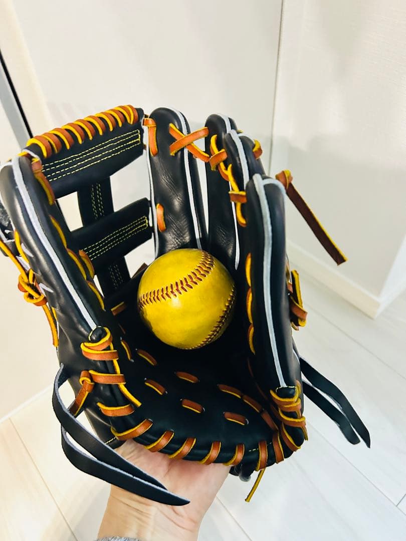 1月迄　SALE ミズノプロ　日本製　ジュテルレザー 型付済　新品未使用