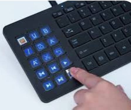 r*4様 キーボード KG689 ショートカットキー搭載