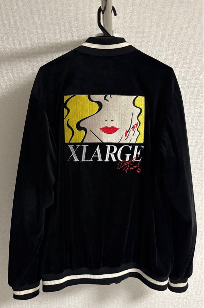 XLARGE ブラック スカジャン L