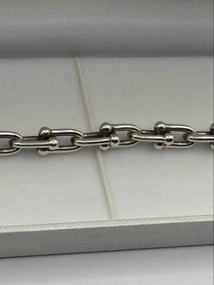 ティファニー TIFFANY ハードウェア スモールリンクブレスレットSV925