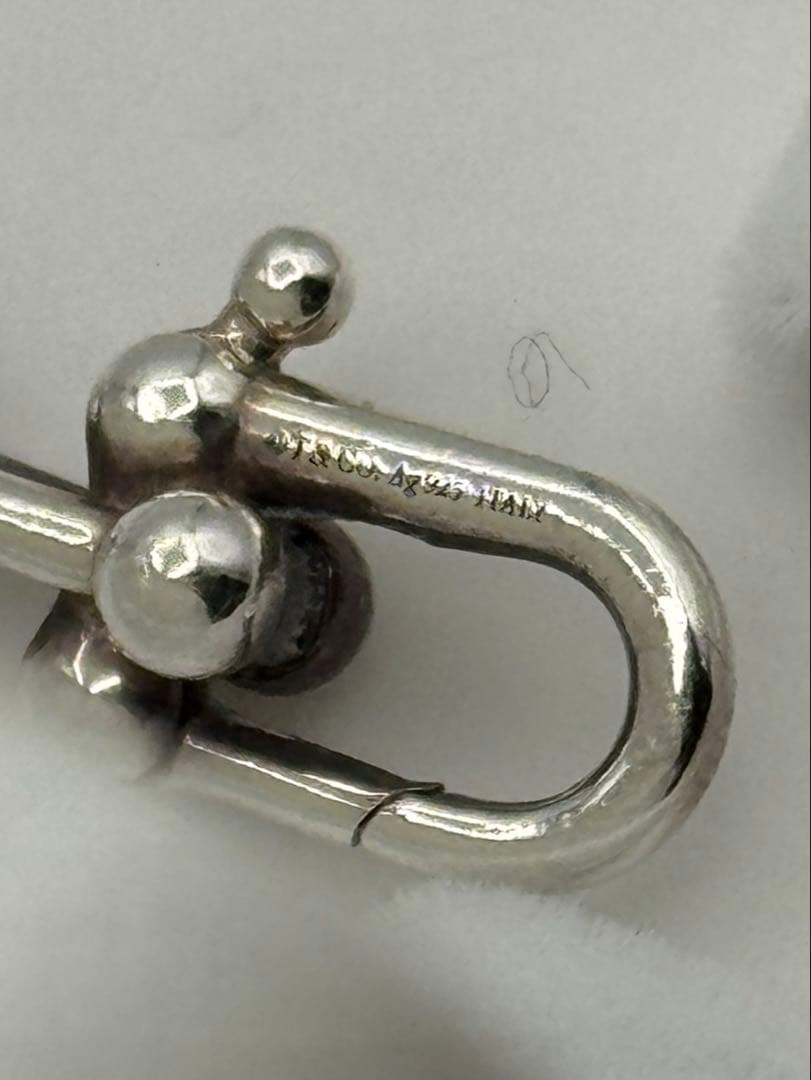 ティファニー TIFFANY ハードウェア スモールリンクブレスレットSV925