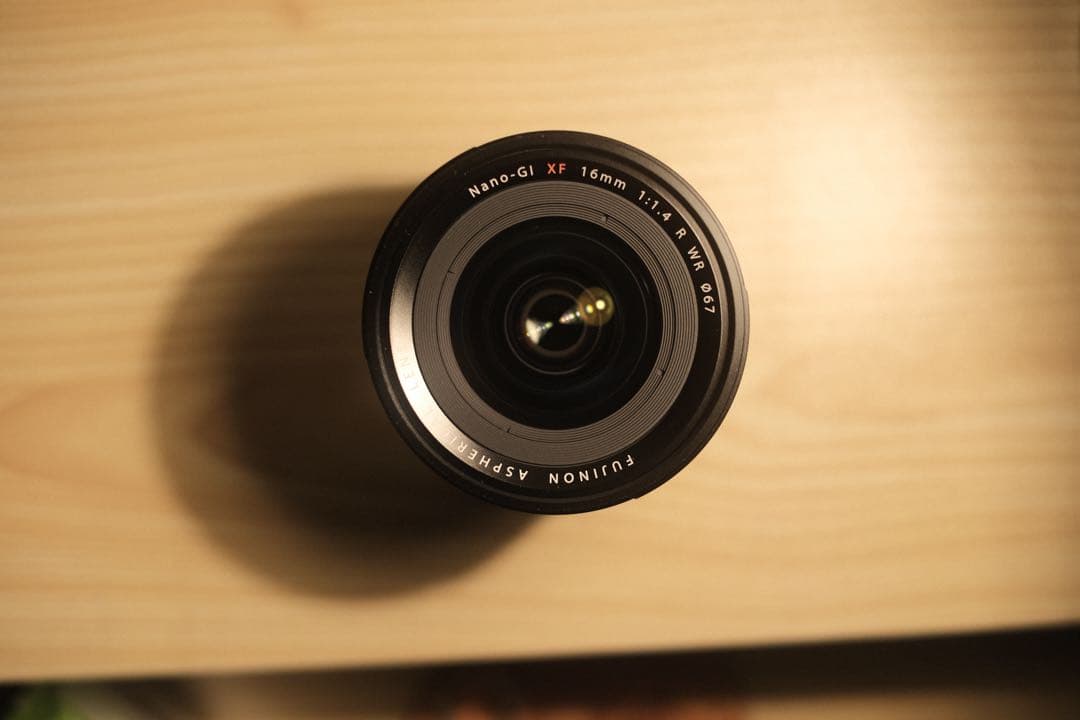 Fujifilm XF 16mm F1.4 R WR レンズ