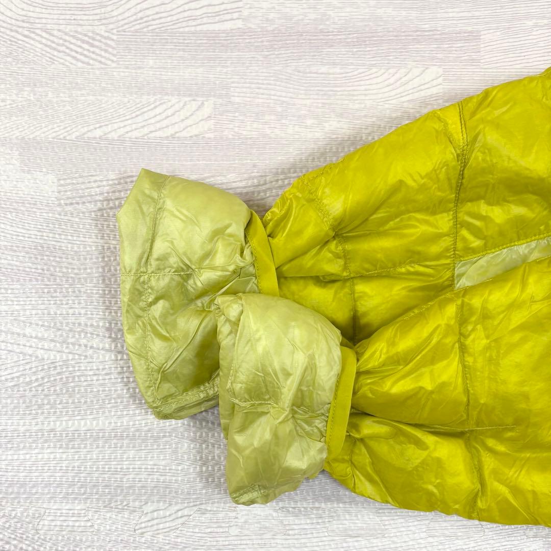 美品＊モンベル　スペリオダウンパーカ　イエロー　L　アウトドア　1101465