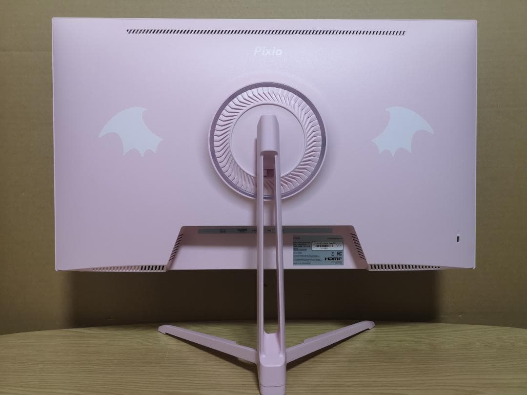 PX248 Wave ゲーミングモニター デコラパステルピンクデビル 美品