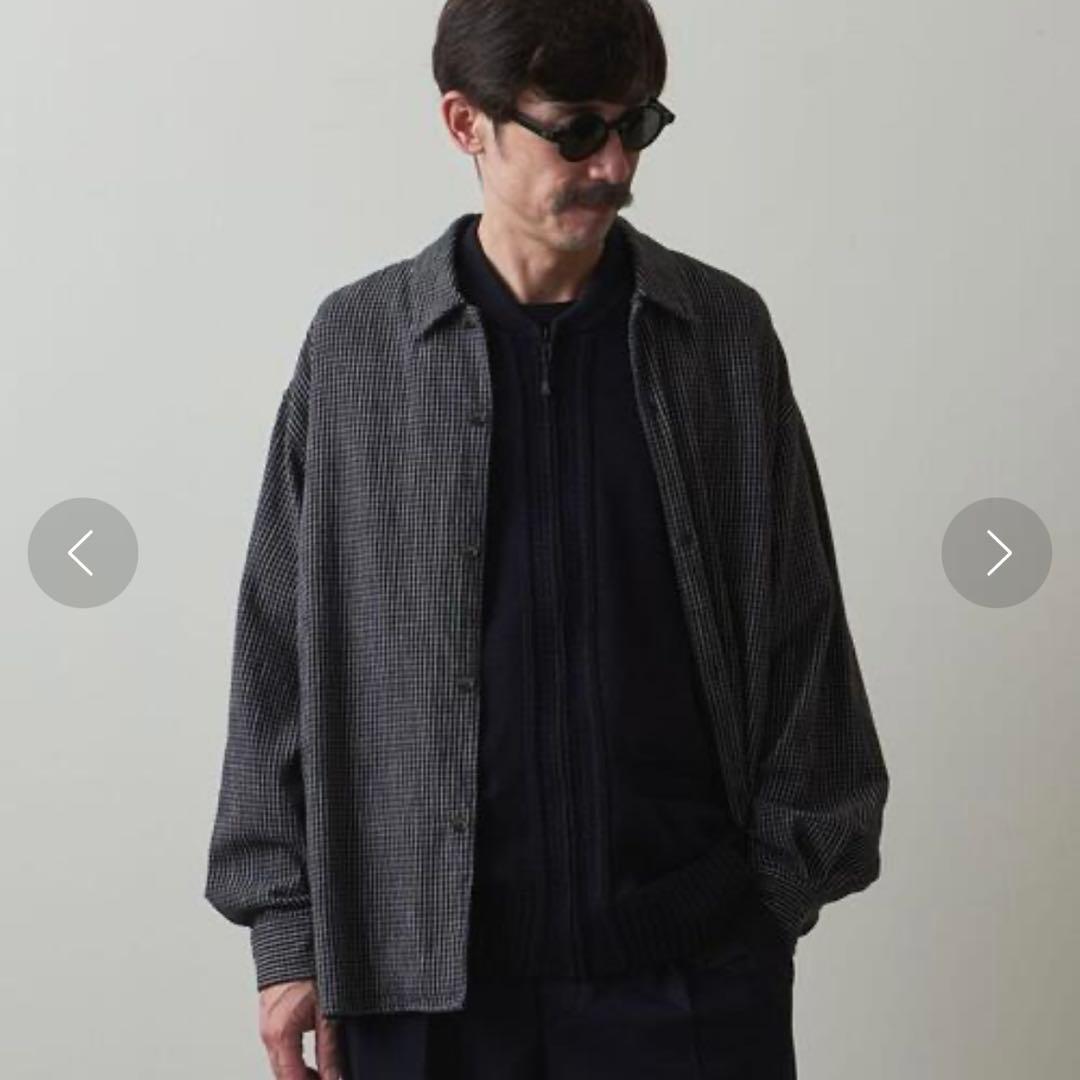 steven alan チェックオーバーサイズシャツ Sサイズ