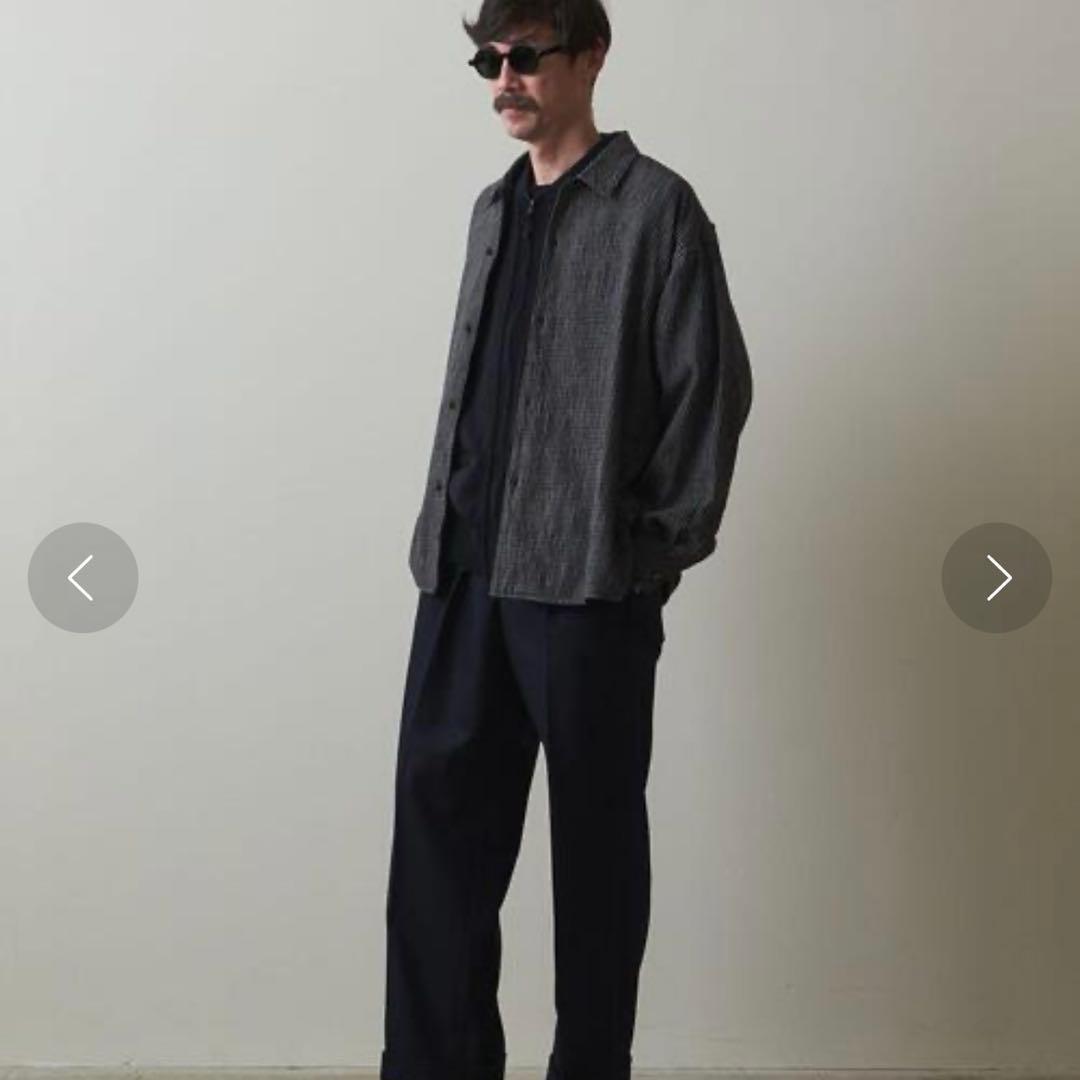 steven alan チェックオーバーサイズシャツ Sサイズ