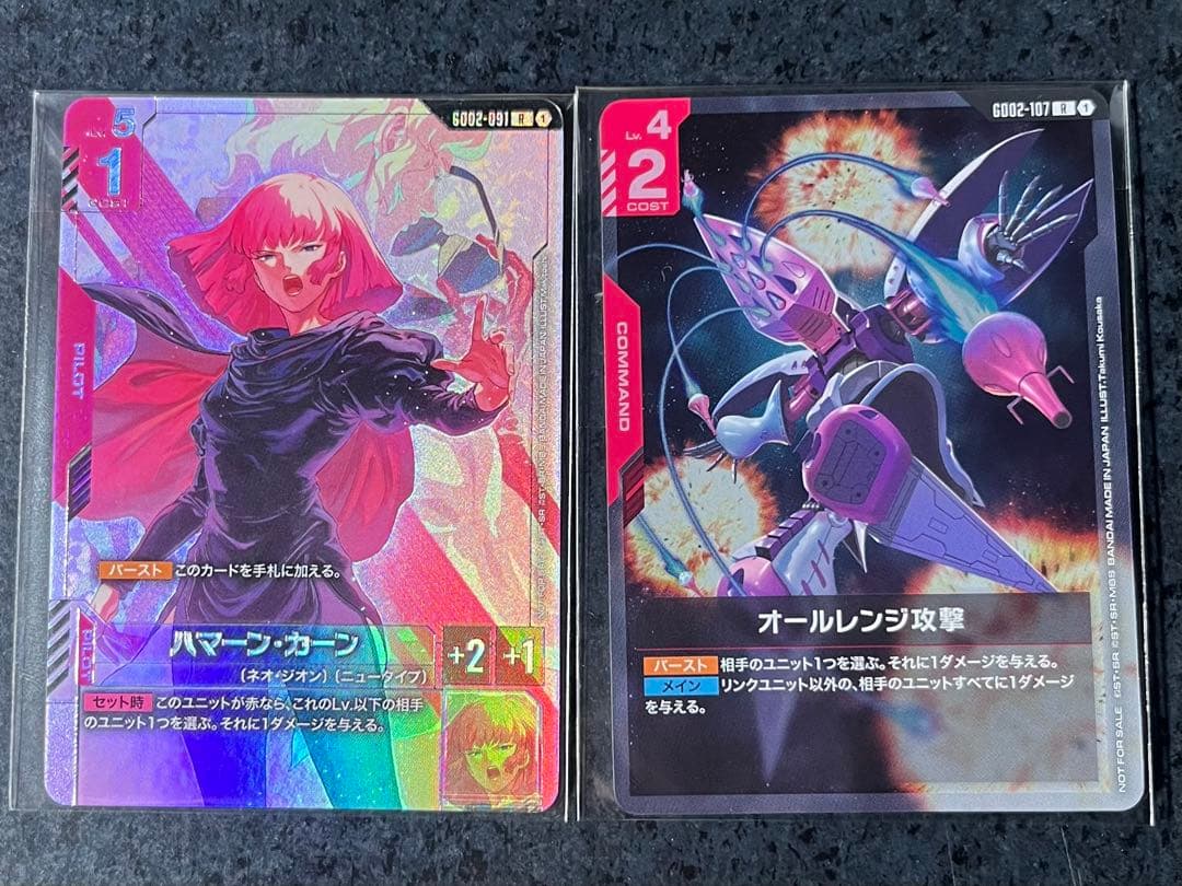 ハマーン+オールレンジ攻撃　ニュータイプチャレンジ上位賞セット