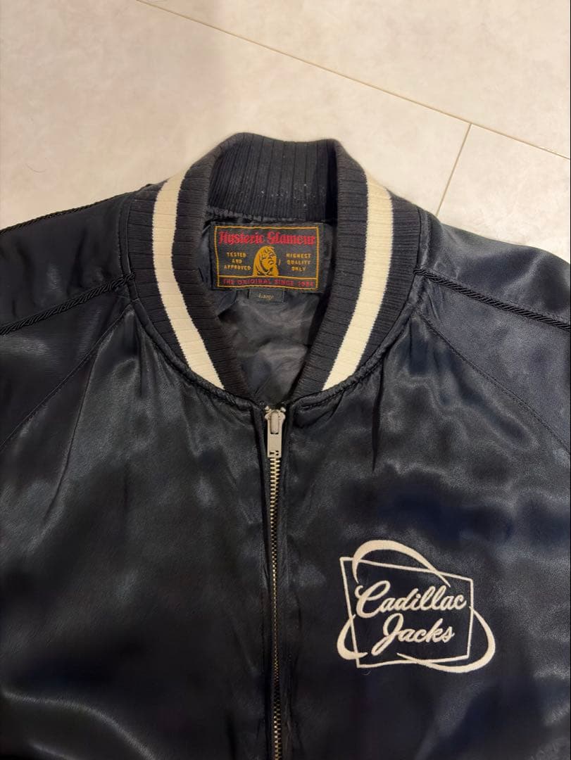 HYSTERIC GLAMOUR×野口強　ギターガール　スカジャン　ジャケット