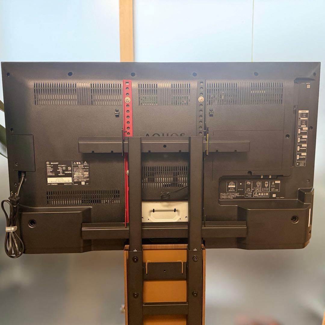 SHARP AQUOS 40V型 液晶テレビ（4T-C40CL1）※スタンドなし