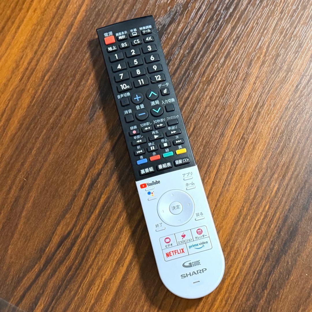 SHARP AQUOS 40V型 液晶テレビ（4T-C40CL1）※スタンドなし