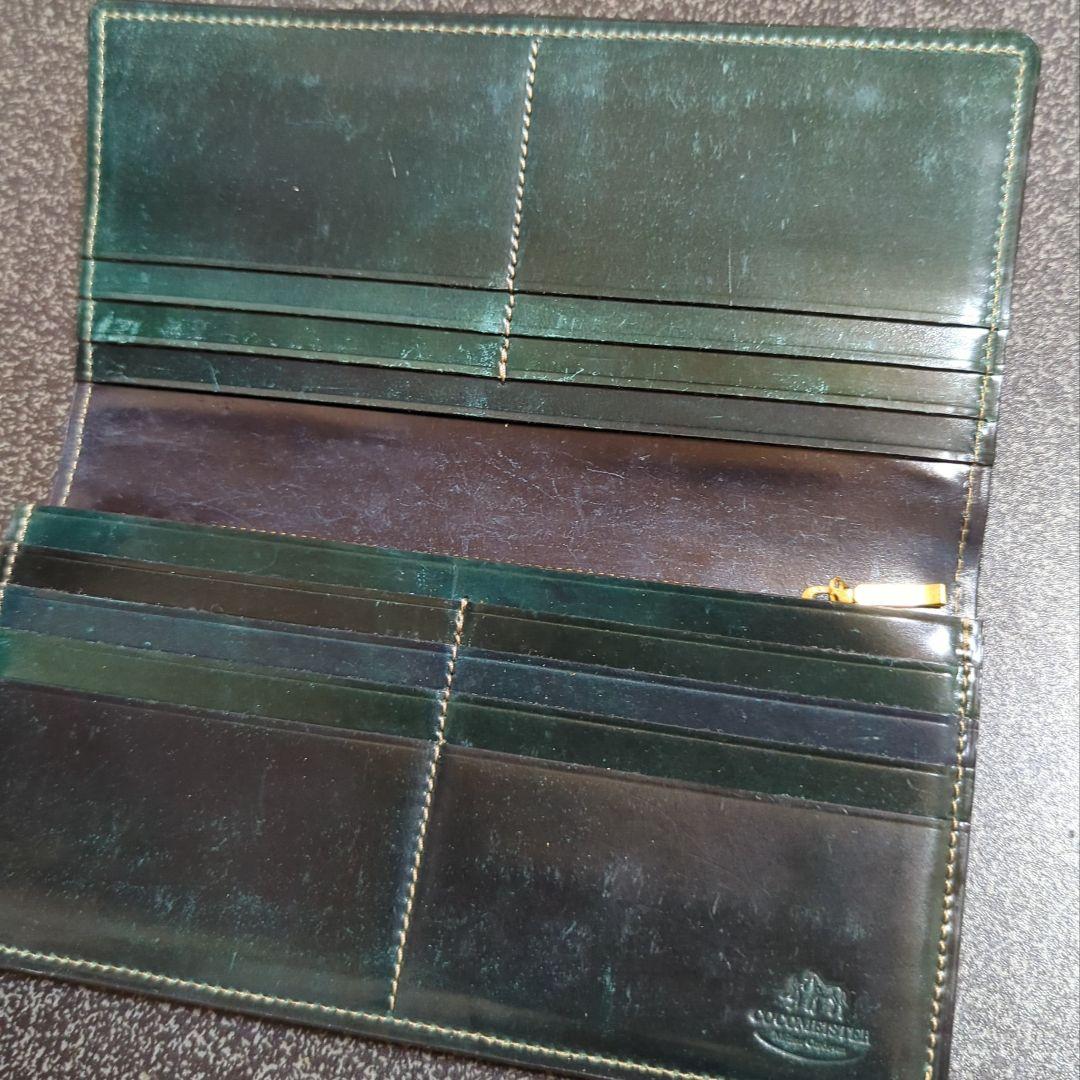 ココマイスター長財布　シェルコードバン
