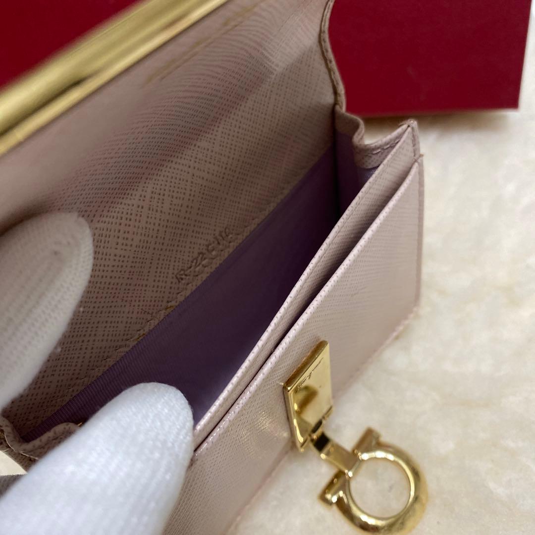 フェラガモ　SalvatoreFerragamo　名刺/カードケース　ガンチーニ