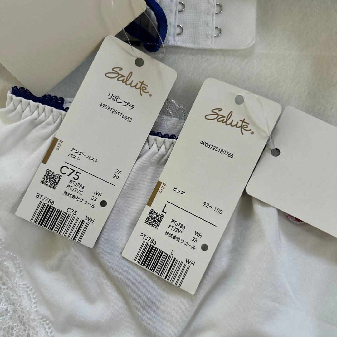 ワコール　サルート　ブラジャー　ショーツ　C75Ｌ