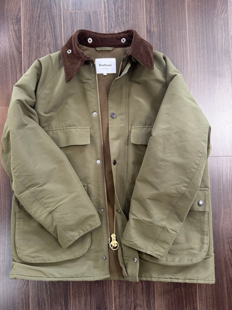 美品　Barbour バブアー別注 ビデイル ポーラテック ジャケット 38
