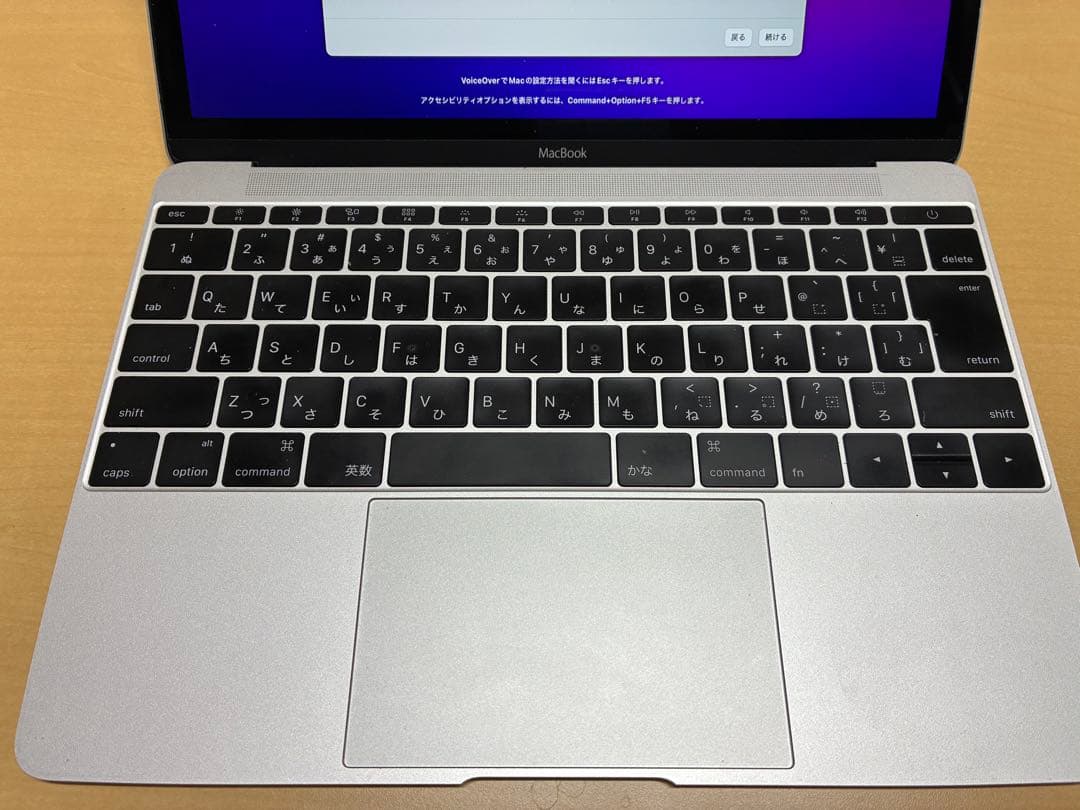 【本体のみ美品】MacBook 12インチ 2016 シルバー 256GB