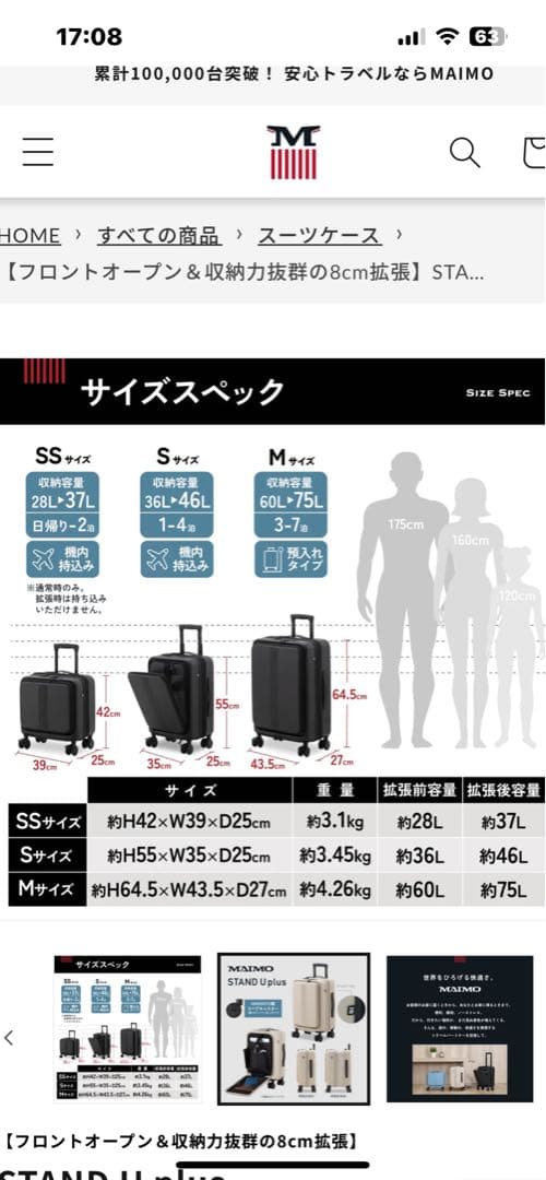 MAIMO Sサイズ拡張型