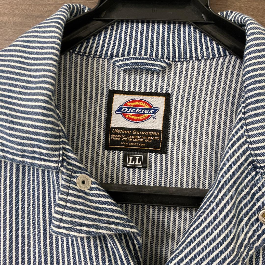 Dickies 薄手&軽量ライトストレッチ半袖つなぎ LLサイズ